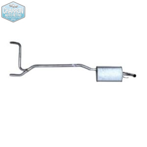 silencieux d'échappement intermédiaire Ford Capri V4 | 1300-1500-1700