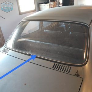 joint de lunette arrière escort mk1