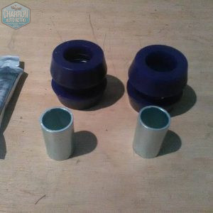 Paire de silent bloc polyurethane bras de suspension | Ford Escort-Capri-Cortina Mk2