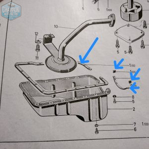 joint de carter V4 cologne toutes cylindrées