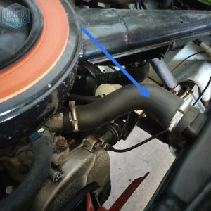 durite haute de radiateur transit mk1 V4