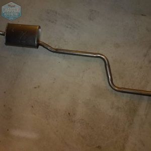 silencieux intermédiaire capri mk2 et mk3  1,6( 88cv) et  2.0