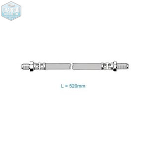 Flexible de frein avant - Longueur 52cm | Taunus 73-75 et Granada 72-77 | Ref: OF107P1222