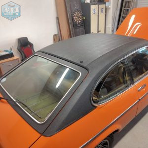 toit vinyl capri mk2 modèle sans toit ouvrant couleur noir