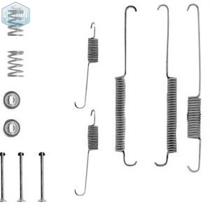 Kit accessoires freins arrières tambours | Taunus et Granada, voir affectations | Ref: 6034AB0640223