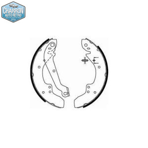 Garnitures de frein 228X57 -Kit de 4 | Ford Granada break  -après 05/79 | Réf :  KM381