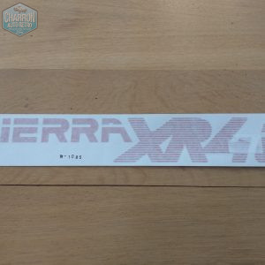sticker coffre XR4i rouge