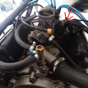 durite recyclage admission/ cache culbuteurs V4, ø interieur 12mm