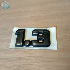 Monogramme coffre "1.3" autocollant | Ford Escort, Fiesta, Orion | Stock d'origine - Ref : 6052289