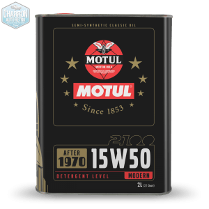 huile moteur 15w50, bidon de 2L