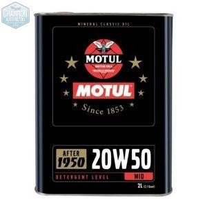 huile moteur 20w50 bidon de 2L