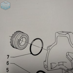 paire joints torique latéral P4/P6/matra 530