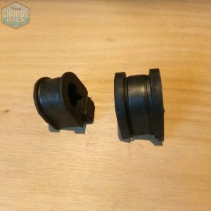 Silent bloc fixation de crémaillère caoutchouc -kit de 2 | Ford Taunus 70-83