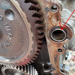 bague passage eau bloc moteur / distribution V6 a partir de 10/69-ref : 10800498010