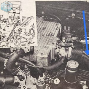 conduit air k-jet capri et sierra 2.8i