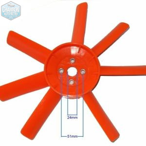 hélice ventilateur transit 2.4 diesel pour pompe a eau sans viscocoupleur