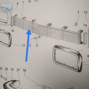 Calandre | Ford Capri Mk1 69-09/72 | Reproduction