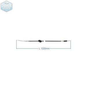 Câble d'embrayage - Longueur 122cm | Transit diesel 08/75-01/78 | Ref : P1266