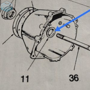 Joint spi carter/convertisseur | Boîte automatique C3 et A4LD