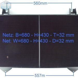 radiateur transit diesel 2.4  02/82-08/83