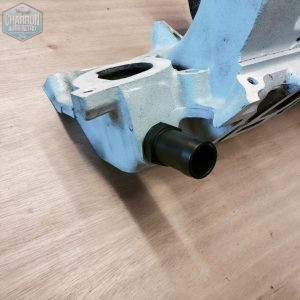 raccord eau aluminium et anodisé pipe d'admission V6 cologne tous modèles