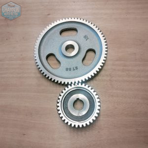 Kit pignons distribution - Ø25,4mm - acier / aluminium | V6 Cologne jusqu’à 08/77