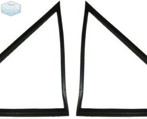paire de joints de vitre de custode "triangle" avant escort mk1 4 portes modele non ouvrante