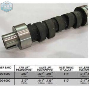 Arbre à cames performance | Moteur V6 2.9 injection | 276° ou 284°