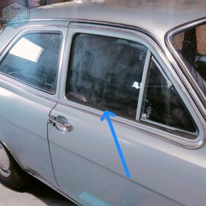 leche vitre droite et gauche Ford Escort Mk1 2 portes