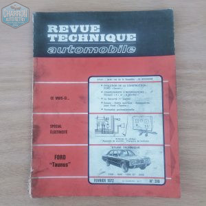 revue technique ford taunus TC1,  moteur pinto et V6 ,  RTA 310