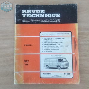 revue technique fiat 238