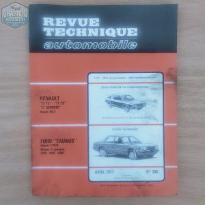 revue technique taunus TC2 moteur pinto ohc, RTA366