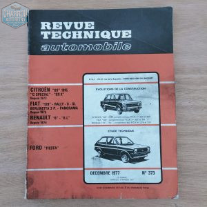 revue technique fiesta mk1 a moteur essence,  RTA 373