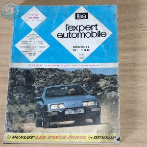 revue technique sierra mk1 4 cylindres pinto et V6 cologne EA198