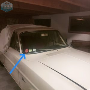 joint de pare brise taunus P4 coupé
