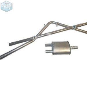 Silencieux intermédiaire Transit MK1 V4 pour chassis court