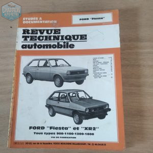 revue technique fiesta mk1 toutes cylindrées et XR2