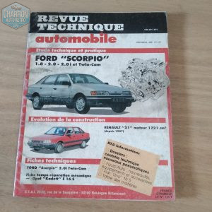 Revue technique Ford Scorpio essence Pinto et Twin cam