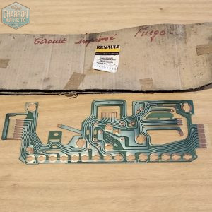 circuit imprimé de compteur renault fuego, jaeger 8266610, piece d'origine