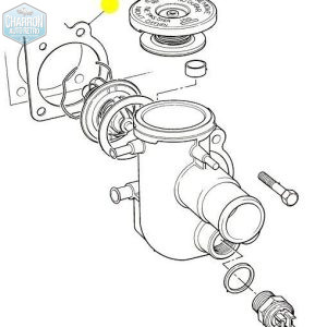 Joint boitier de calorstat escort moteur CVH du 1.1 au 1.6i