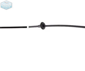 cable ouverture de capot avec manette, escort mk3 09/80-10/82