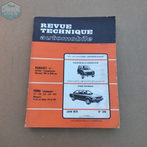 Revue technique Granada Mk2 77-85 essence -- Moteurs Pinto, V4 et V6 | Ref : RTA 390