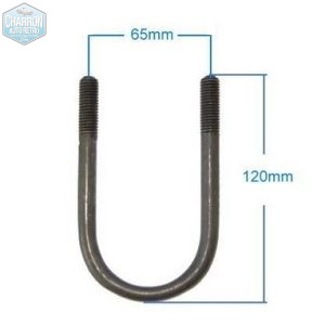 U fixation de pont atlas | Ford Capri-Escort  | Longueur 120 mm