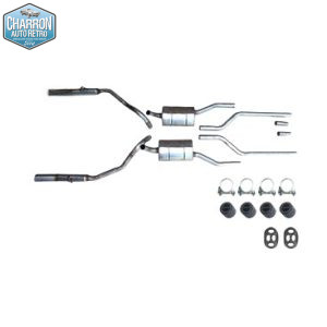 Ligne d’échappement INOX BIG BORE | Ford Capri Mk2 et Mk3 - Moteurs V6 2.0 / 2.3 / 2.8i